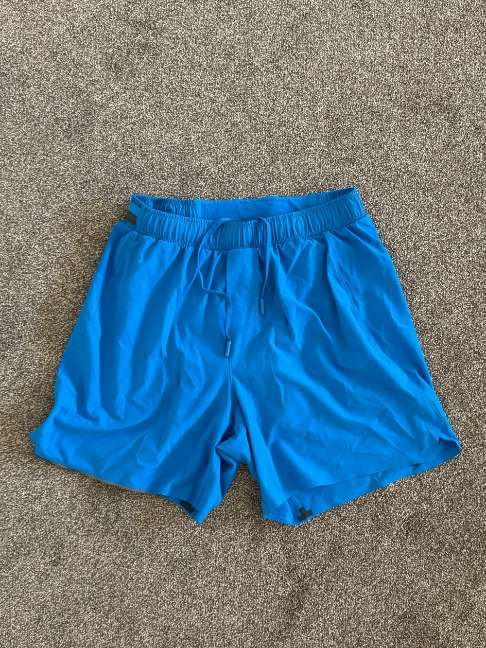 LULULEMON Men’s Surge Shorts in Bright Blue - Sz M - Like New